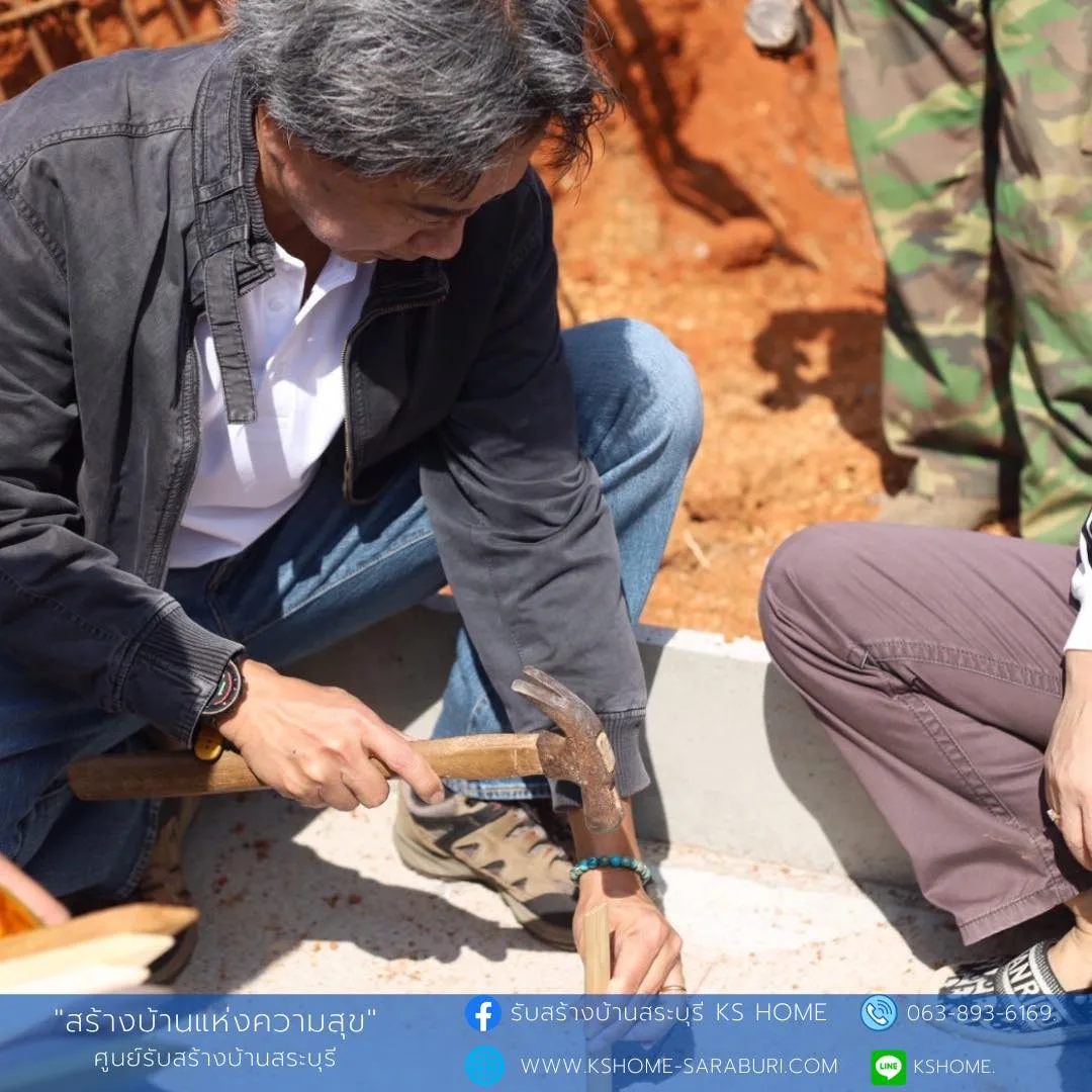 พิธีลงเสาเอก คุณพรศิลป์
