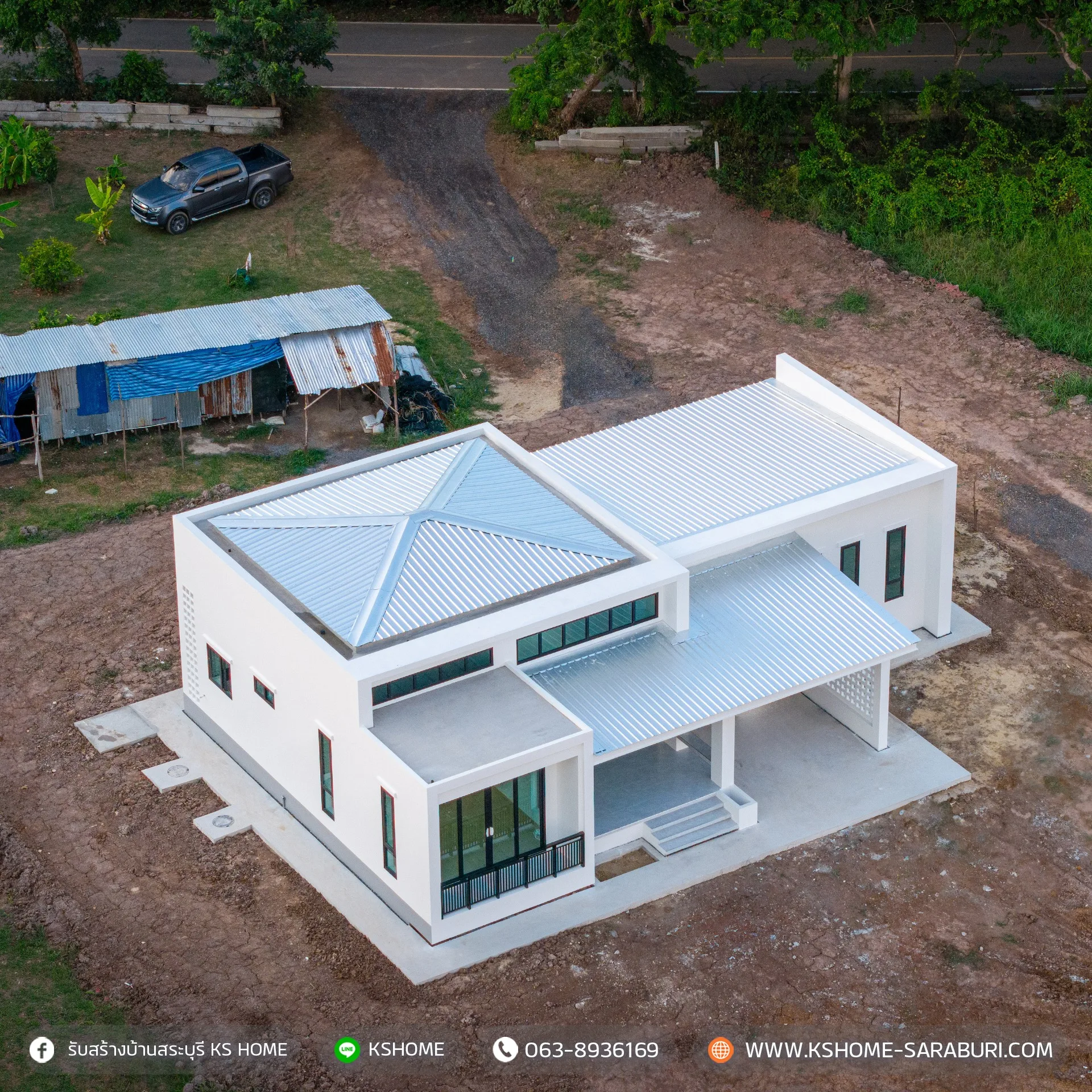 อัพเดทงาน: บ้าน Modern Style
