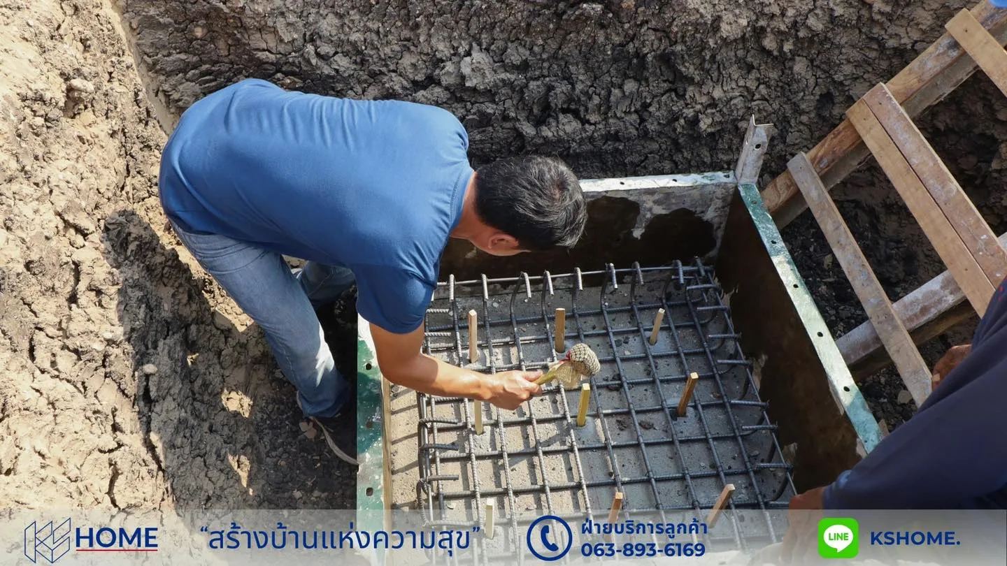 พิธีลงเสาเอก คุณเปรมศักดิ์